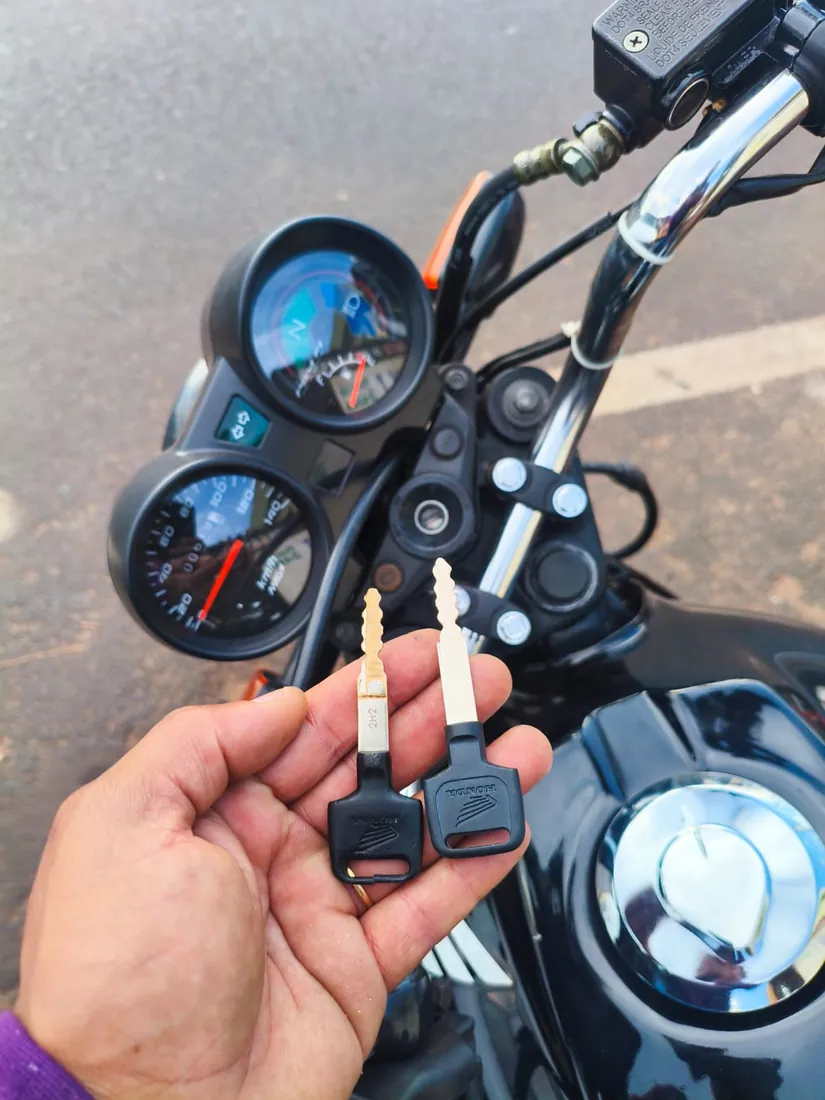 Chave de motocicleta